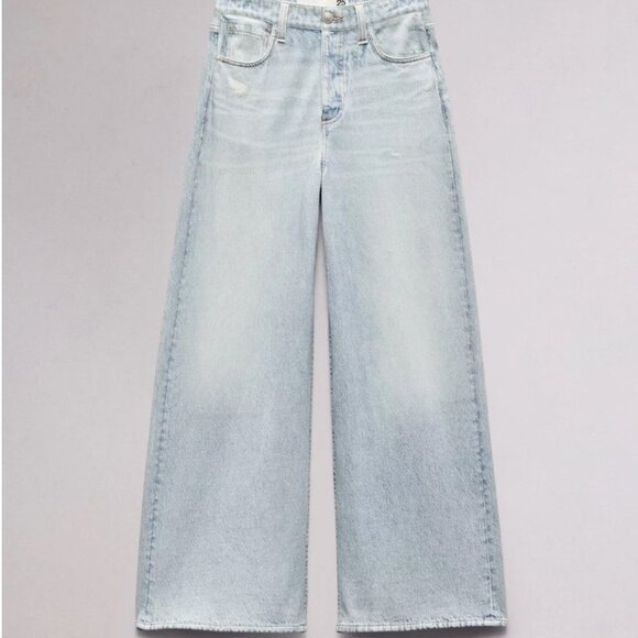rag & bone Miramar Sofie Ankle Length in Meadow Blue Size 26 - Worn Once - Picture 3 of 8